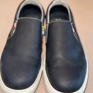 Mellow Walk Owen Jessica Slip-On Safety Shoes Women’s 6 Black ASTM Work Shoes